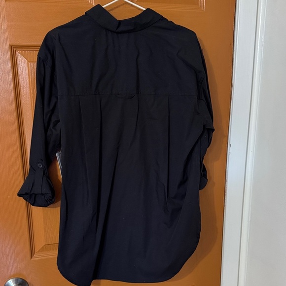 Gloria Vanderbilt Black Dress Shirt - Picture 5 of 6